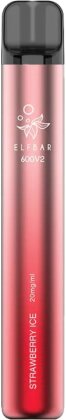 ELFBAR ~ V2 ~ Strawberry ICE (600) - E-Zigarette