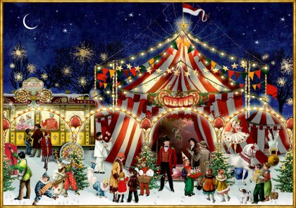Puzzle – Nostalgischer Weihnachtszirkus