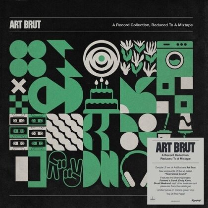 Art Brut (Rock'n'Roll) - A Record Collection, Reduced To A Mixtape (140 Gramm, Green Vinyl, 2 LPs)