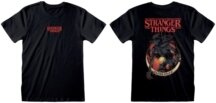 Stranger Things: Demogorgon Upside Down (Front & Back Print) - T-Shirt