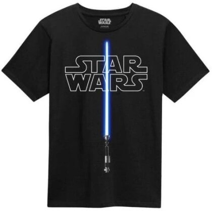 Star Wars: Glow in the Dark Lightsaber - T-Shirt