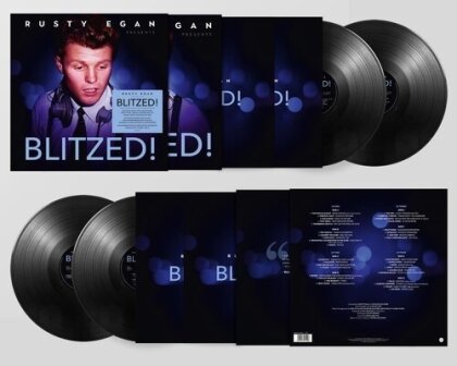 Rusty Egan Presents Blitzed (boxed set, 140 Gramm, 4 LPs)