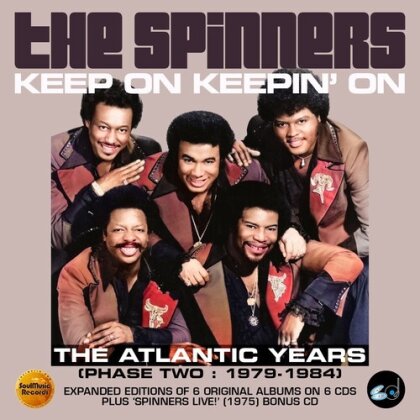 Spinners - Keep On Keepin On: Atlantic Years - Phase 2: 79-84 (Boxset, 7 CDs)
