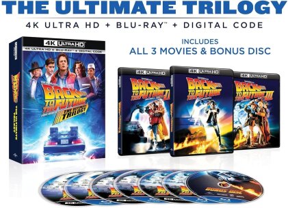 Back to the Future - The Ultimate Trilogy (3 4K Ultra HDs + 4 Blu-ray)