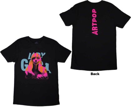 Lady Gaga Unisex T-Shirt - Artpop Cover (Back Print)