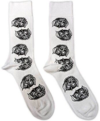 Motorhead Unisex Ankle Socks: Warpig Repeat (UK Size 7 - 11)