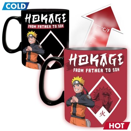 Mug - Thermo Réactif - From Father to Son - Naruto Shippuden - 460 ml