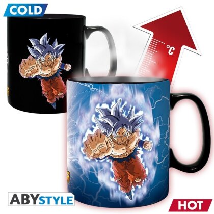 Mug - Thermo Réactif - Goku Ultra Instinct - Dragon Ball Super - 460 ml