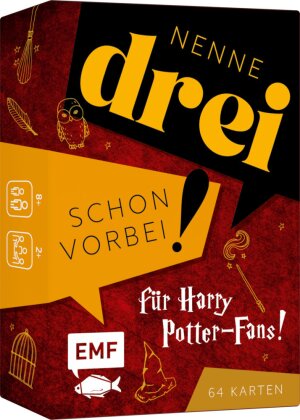 Kartenspiel - Nenne drei – schon vorbei! ... für Harry Potter-Fans!