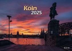 Köln 2025 Bildkalender A3 quer - spiralgebunden