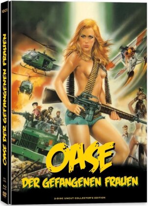 Oase der gefangenen Frauen (1982) (Cover A, Collector's Edition Limitata, Mediabook, Uncut, Blu-ray + DVD)