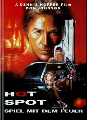 Hot Spot - Spiel mit dem Feuer (1990) (Cover A, Édition Limitée, Mediabook, Blu-ray + DVD)