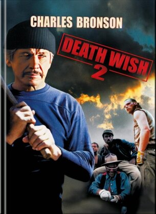 Death Wish 2 (1982) (Cover A, Limited Edition, Mediabook, 4K Ultra HD + Blu-ray)
