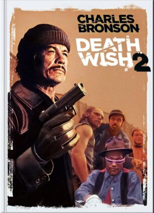 Death Wish 2 (1982) (Cover B, Limited Edition, Mediabook, 4K Ultra HD + Blu-ray)