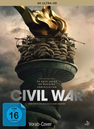 Civil War (2024) (Edizione Limitata, Mediabook, 4K Ultra HD + Blu-ray)