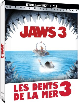 Jaws 3 - Les dents de la mer 3 (1983) (Limited Edition, Steelbook, 4K Ultra HD + Blu-ray)