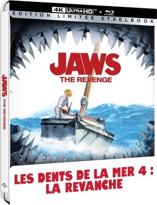 Jaws - The Revenge - Les dents de la mer 4 - La revanche (1987) (Edizione Limitata, Steelbook, 4K Ultra HD + Blu-ray)