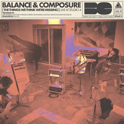 BALANCE AND COMPOSURE - The Things We Think We're Missing (Pink/Purple Cream Vinyl, LP)