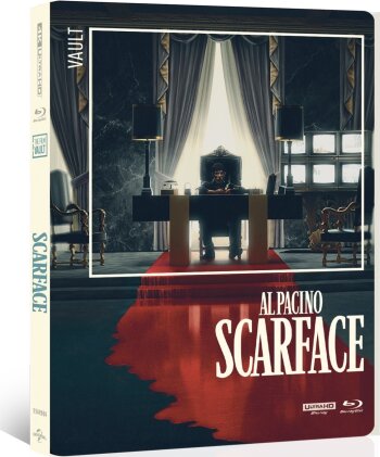 Scarface (1983) (The Film Vault Range, Limited Edition, Steelbook, 4K Ultra HD + Blu-ray)