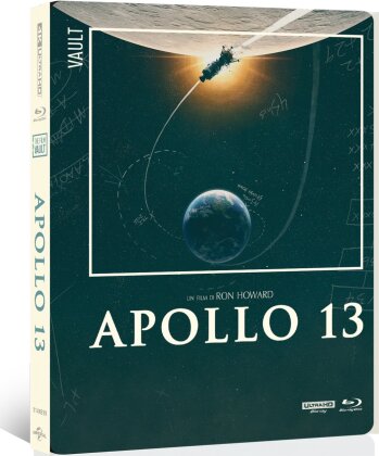 Apollo 13 (1995) (The Film Vault Range, Limited Edition, Steelbook, 4K Ultra HD + Blu-ray)