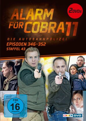 Alarm für Cobra 11 - Staffel 43: Episoden 346 - 352 (New Edition, 2 DVDs)