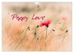 Poppy Love (Wall Calendar 2025 DIN A4 landscape) - CALVENDO 12 Month Wall Calendar