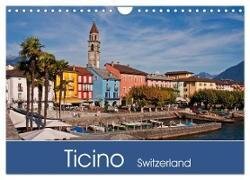 Ticino - Switzerland (Wall Calendar 2025 DIN A4 landscape), CALVENDO 12 Month Wall Calendar
