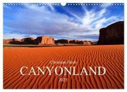 CANYONLAND USA Christian Heeb / UK Version (Wall Calendar 2025 DIN A3 landscape) - CALVENDO 12 Month Wall Calendar