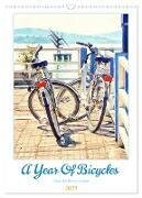 A Year Of Bicycles (Wall Calendar 2025 DIN A3 portrait) - CALVENDO 12 Month Wall Calendar