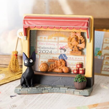 Kiki la petite sorcière - Cadre diorama de la boulangerie de Jiji