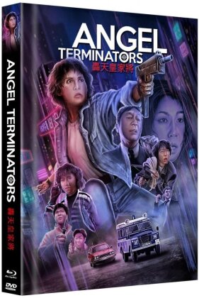 Angel Terminators (1992) (Cover B, Édition Limitée, Mediabook, Blu-ray + DVD)