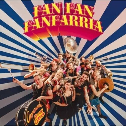 Amparanoia Y Artistas Del Gremio - Fan Fan Fanfarria (Blue Vinyl, LP)