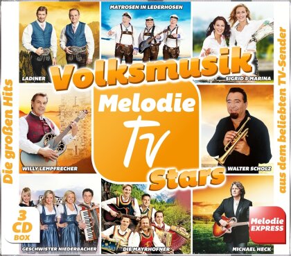 Volksmusik Stars - Melodie TV (3 CD)