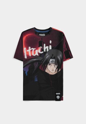 Naruto - Itachi And Sasuke Digital AOP Men's Short Sleeved T-shirt