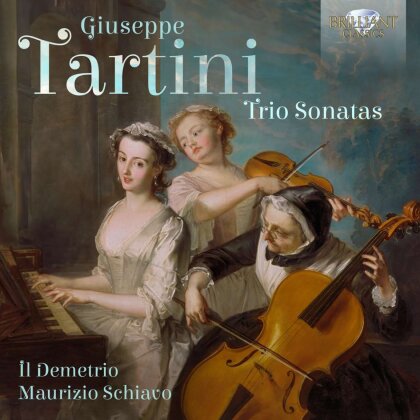 Maurizio Schiavo, Il Demetrio & Giuseppe Tartini (1692-1770) - Trio Sonatas