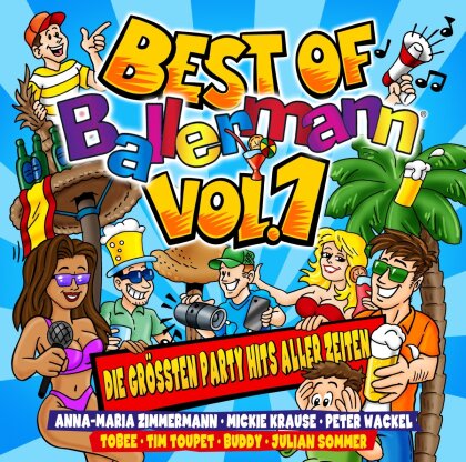Best Of Ballermann Vol.1 – Die Grössten Party Hits (2 CD)