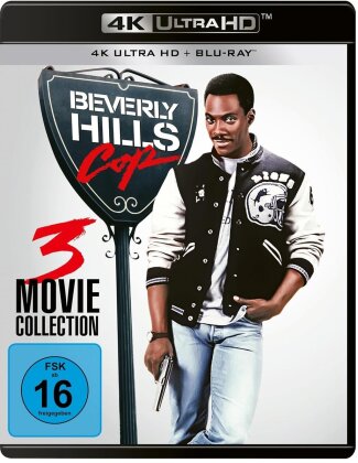 Beverly Hills Cop 1-3 (3 4K Ultra HDs + 3 Blu-rays)