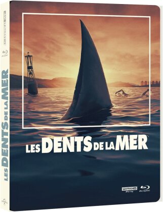 Les dents de la mer (1975) (The Film Vault Range, Limited Edition, Steelbook, 4K Ultra HD + Blu-ray)