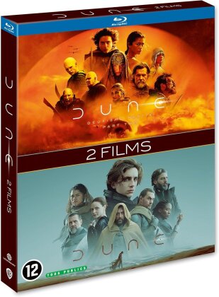 Dune - Partie 1 (2021) / Dune - Partie 2 (2024) (2 Blu-rays)