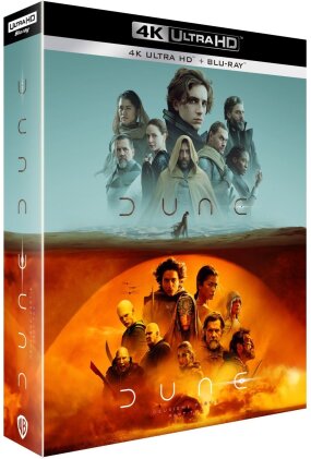 Dune - Partie 1 (2021) / Dune - Partie 2 (2024) (2 4K Ultra HDs + 2 Blu-ray)