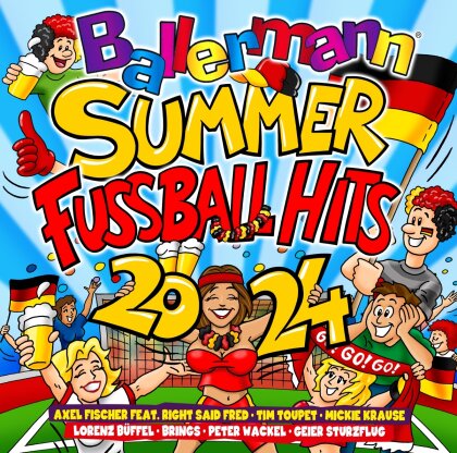 Ballermann Summer - Fussball Hits 2024 (2 CDs)