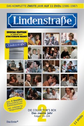 Lindenstrasse - Vol. 2 - Das zweite Jahr (+ Kühlschrankmagnet, Limited Special Edition, 11 DVDs)