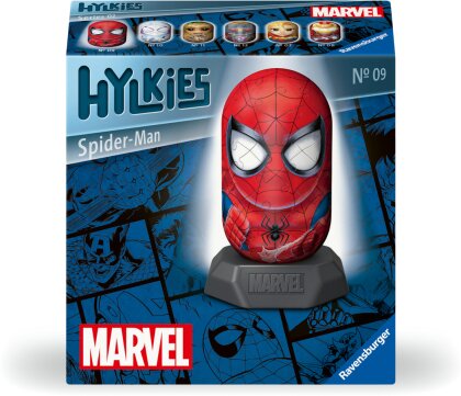 Ravensburger Hylkies: Die neue Sammelfigurenreihe zum selbst zusammenbauen. Figur #09 - Spider-Man - Für alle Marvel Universe Fans - Aufbauen, Verlieben, Sammeln