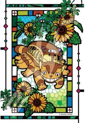 Puzzle Vitrail - Chat Bus - Mon Voisin Totoro - 126 pcs