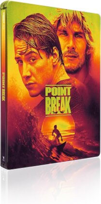 Point Break (1991) (Edizione Limitata, Steelbook, 4K Ultra HD + Blu-ray)