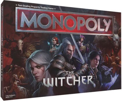 Merc Monopoly - The Witcher Brettspiel