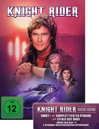 Knight Rider - Die komplette Serie (Édition Spéciale, Uncut, 21 Blu-ray)