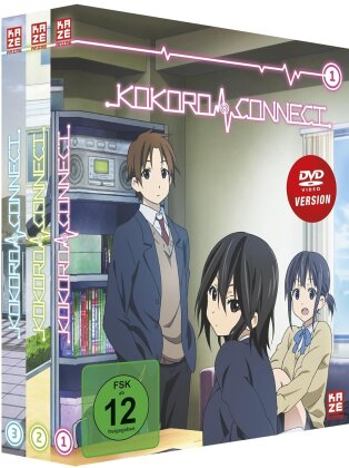 Kokoro Connect - Vol. 1-3 (Gesamtausgabe, Bundle, 3 DVDs)