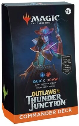 Magic the Gathering: Outlaws of Thunder Junction - Commander Deck: Quick Draw EN - MTG