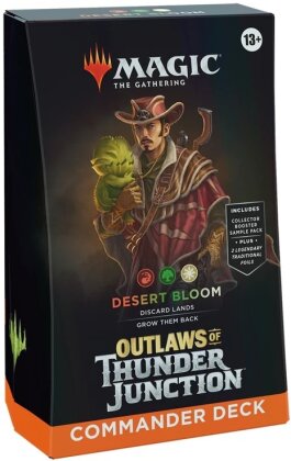 Magic the Gathering: Outlaws of Thunder Junction - Commander Deck: Desert Bloom EN - MTG